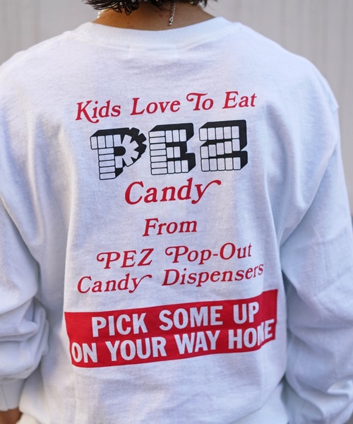 GOOD ROCK SPEED（グッドロックスピード）の「GOOD ROCK SPEED (グッドロックスピード) PEZ ロンT /22PEZ001W（Tシャツ/カットソー・レディース・ホワイト・FREE）」の4枚目の写真