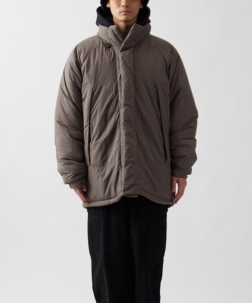 FREAK'S STORE(フリークスストア)の「【WEB限定】PADDING JACKET/ミリタリージャケット/中綿(ダウンジャケット/コート・メンズ・ブラック/ダークブラウン/ベージュ/キャメル・SMALL/MEDIUM/LARGE)」の3枚目の写真