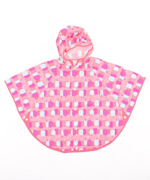 RAGMART（ラグマート）の「レインポンチョ（レインコート/ポンチョ・キッズ・グリーン/ブルー/ピンク・S/M）」の3枚目の写真