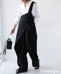 ×オールシーズン着回せる!アシメオールインワン