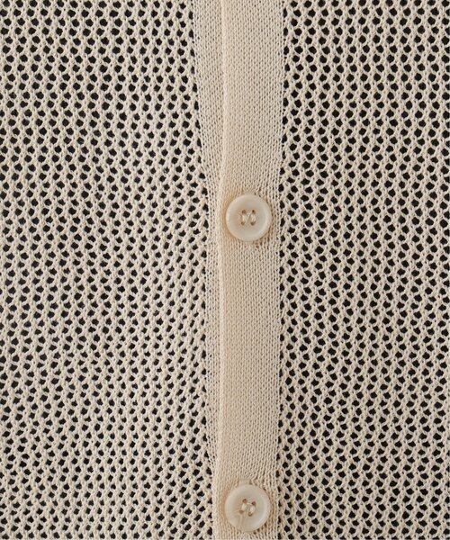 DOUBLE NAME(ダブルネーム)の「前後2WAY 袖ラインメッシュ編みプルオーバー(ニット/セーター・レディース・スミクロ/キナリ/オレンジ/ターコイズブルー・FREE)」の20枚目の写真