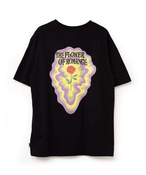 MYne（マイン）の「【MYne】Rose Flower Printed Half Sleeve T-shirt（Tシャツ/カットソー・メンズ・ホワイト/ブラック・S/M/L）」の15枚目の写真