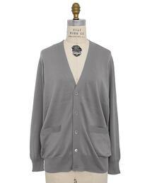 Drawer | ＜Drawer（ドゥロワー）＞ 18GコットンシルクVネックカーディガン(カーディガン/ボレロ)