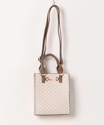 Honeys | ビット付スクエアＢａｇ(ハンドバッグ)