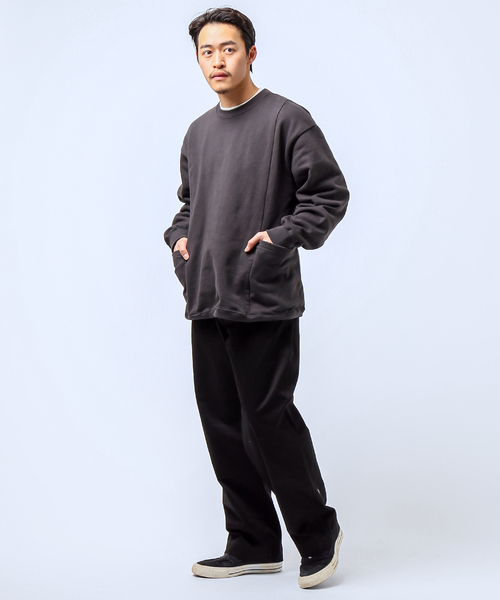 B.C STOCK(ベーセーストック)の「CARRY PKT SWEAT(Tシャツ/カットソー・メンズ・ホワイト/グリーン/スミクロ・MEDIUM/LARGE)」の8枚目の写真