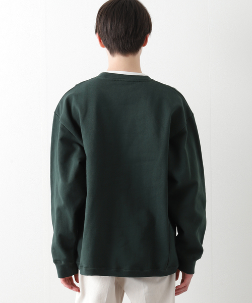 B.C STOCK(ベーセーストック)の「CARRY PKT SWEAT(Tシャツ/カットソー・メンズ・ホワイト/グリーン/スミクロ・MEDIUM/LARGE)」の13枚目の写真