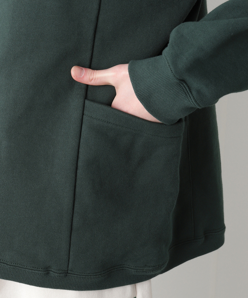 B.C STOCK(ベーセーストック)の「CARRY PKT SWEAT(Tシャツ/カットソー・メンズ・ホワイト/グリーン/スミクロ・MEDIUM/LARGE)」の18枚目の写真