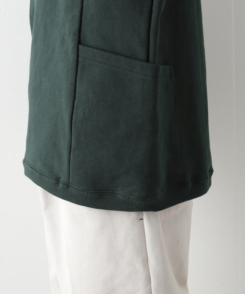 B.C STOCK(ベーセーストック)の「CARRY PKT SWEAT(Tシャツ/カットソー・メンズ・ホワイト/グリーン/スミクロ・MEDIUM/LARGE)」の19枚目の写真