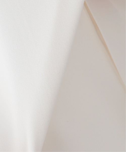 La TOTALITE(ラトータリテ)の「プチタックシャツ(シャツ/ブラウス・レディース・ホワイト/ダークブルー/ネイビー/ホワイト系その他・36/38)」の10枚目の写真