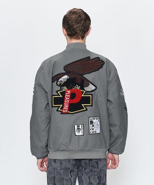 PLEASURES(プレジャー)の「<PLEASURES> MECHANIC JACKET/アウター(その他アウター・メンズ・グレー・M/XL/L)」の4枚目の写真