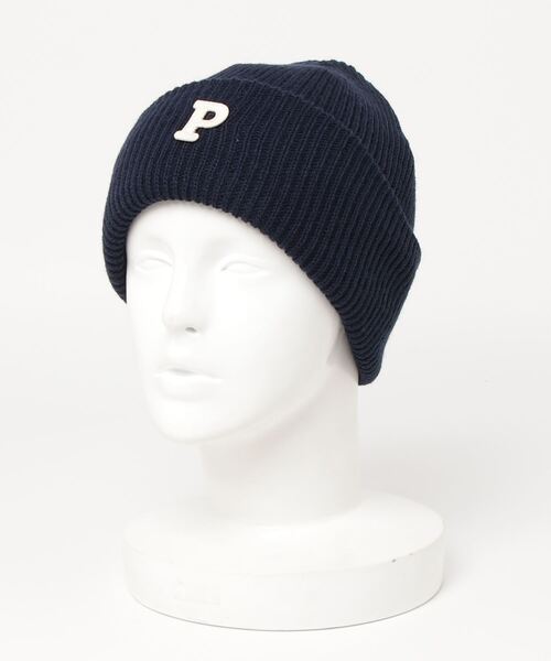 WC（ダブル シー）の「イニシャルニットキャップ（ニットキャップ/ビーニー・レディース・ネイビー/ホワイト・FREE）」の14枚目の写真