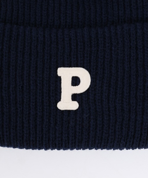 WC（ダブル シー）の「イニシャルニットキャップ（ニットキャップ/ビーニー・レディース・ネイビー/ホワイト・FREE）」の12枚目の写真