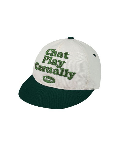87mm(87mm)の「【87MM / Mmlg】CPC BALLCAP / パルチムエムエム MMLG CPC ロゴ ベースボールキャップ(キャップ・レディース・ネイビー/レッド/グリーン・FREE)」の2枚目の写真