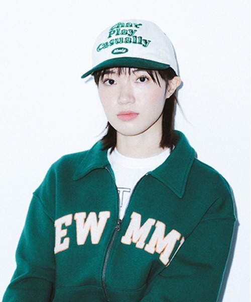 87mm(87mm)の「【87MM / Mmlg】CPC BALLCAP / パルチムエムエム MMLG CPC ロゴ ベースボールキャップ(キャップ・レディース・ネイビー/レッド/グリーン・FREE)」の11枚目の写真