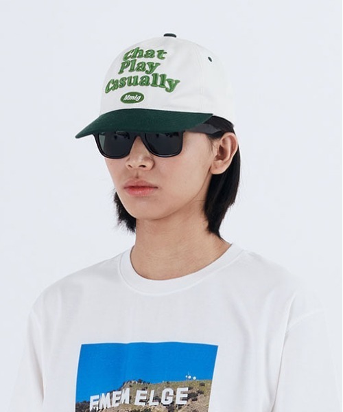 87mm(87mm)の「【87MM / Mmlg】CPC BALLCAP / パルチムエムエム MMLG CPC ロゴ ベースボールキャップ(キャップ・レディース・ネイビー/レッド/グリーン・FREE)」の15枚目の写真