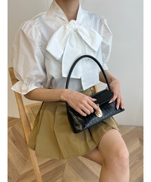 PHILLY | リボン半袖ブラウス(シャツ/ブラウス)