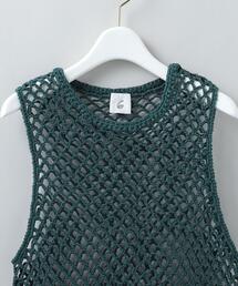 Roku 6 BIG MESH TUNIC メッシュ チュニック ☆6(ROKU)BIG MESH TUNIC/チュニック☆
