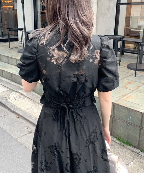 OLIVE des OLIVE（オリーブデオリーブ）の「レースコンパクトシャツ（シャツ/ブラウス・レディース・オフホワイト/ブラック・FREE）」の17枚目の写真