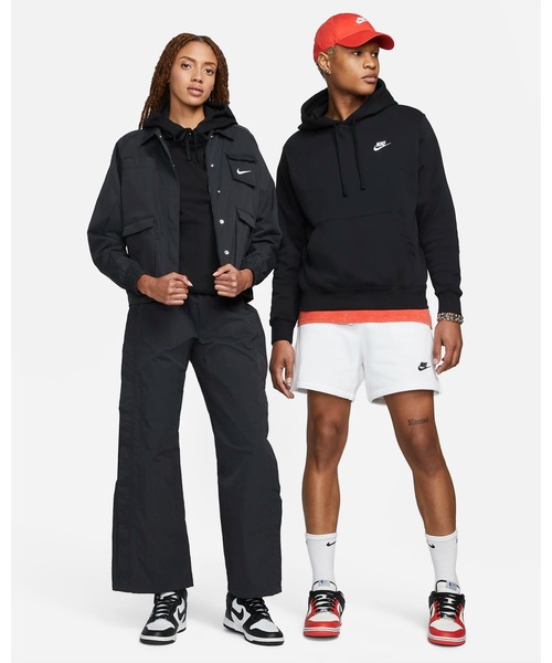 【NIKE】ナイキ パーカー プルオーバー クラブ BB スタック ナイキ クラブ BB スタック プルオーバー L/S フーディ - メガ