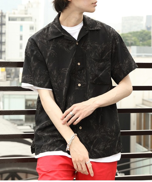 ８(eight)（エイト）の「総柄アロハシャツ（シャツ/ブラウス・メンズ・その他1/その他2/その他3/その他4/その他5/その他6/その他7/その他8/その他9/その他10/その他11/その他12/その他13/その他14/その他15/その他17/その他18/その他19/その他20/その他21/その他22/その他23/その他24/その他25/その他26/その他27/その他28/その他29・MEDIUM/LARGE/X-LARGE）」の4枚目の写真