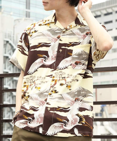 ８(eight)（エイト）の「総柄アロハシャツ（シャツ/ブラウス・メンズ・その他1/その他2/その他3/その他4/その他5/その他6/その他7/その他8/その他9/その他10/その他11/その他12/その他13/その他14/その他15/その他17/その他18/その他19/その他20/その他21/その他22/その他23/その他24/その他25/その他26/その他27/その他28/その他29・MEDIUM/LARGE/X-LARGE）」の12枚目の写真