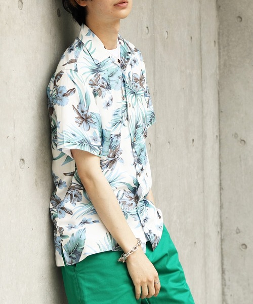 ８(eight)（エイト）の「総柄アロハシャツ（シャツ/ブラウス・メンズ・その他1/その他2/その他3/その他4/その他5/その他6/その他7/その他8/その他9/その他10/その他11/その他12/その他13/その他14/その他15/その他17/その他18/その他19/その他20/その他21/その他22/その他23/その他24/その他25/その他26/その他27/その他28/その他29・MEDIUM/LARGE/X-LARGE）」の17枚目の写真