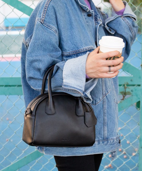 the case（ザケース）の「Mini Boston shoulder bag（ハンドバッグ・レディース・ホワイト/ブラック/ブラウン/グリーン・FREE）」の20枚目の写真