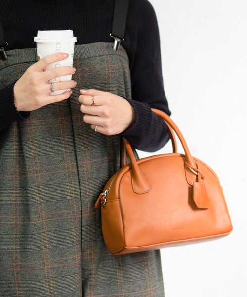 the case（ザケース）の「Mini Boston shoulder bag（ハンドバッグ・レディース・ホワイト/ブラック/ブラウン/グリーン・FREE）」の17枚目の写真