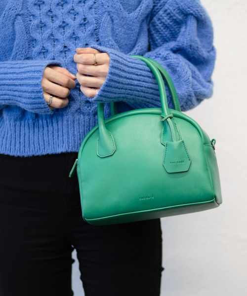 the case（ザケース）の「Mini Boston shoulder bag（ハンドバッグ・レディース・ホワイト/ブラック/ブラウン/グリーン・FREE）」の16枚目の写真