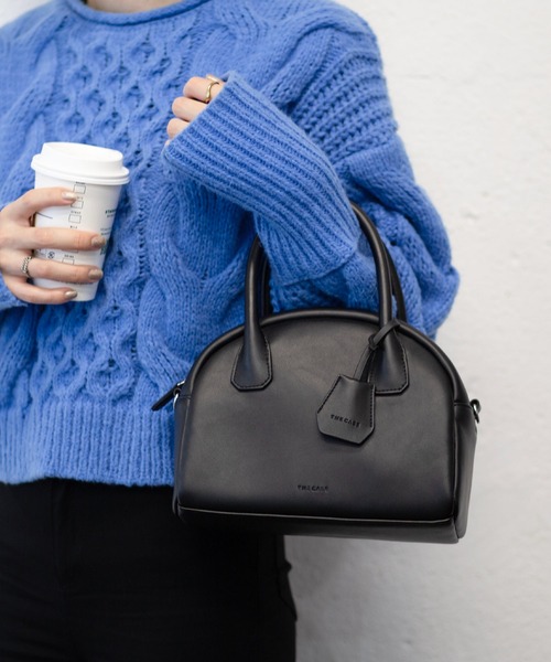 the case（ザケース）の「Mini Boston shoulder bag（ハンドバッグ・レディース・ホワイト/ブラック/ブラウン/グリーン・FREE）」の15枚目の写真