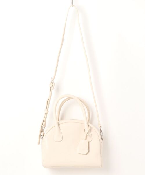 the case（ザケース）の「Mini Boston shoulder bag（ハンドバッグ・レディース・ホワイト/ブラック/ブラウン/グリーン・FREE）」の6枚目の写真