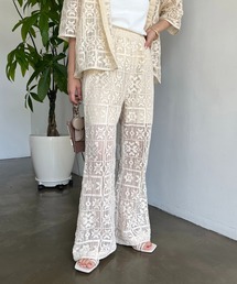 CAPRICIEUX LE'MAGE | インドパネルレースパンツ(その他パンツ)