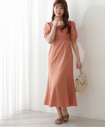 PROPORTION BODY DRESSING（プロポーションボディドレッシング）の「シャーリングパフワンピース / 1212140511（ワンピース・レディース）」