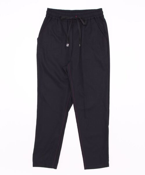 Q（キュー）の「コットンツイルイージーパンツ（その他パンツ・レディース・ブラック/オリーブ/アイボリー・MEDIUM）」の10枚目の写真