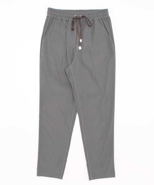 Q（キュー）の「コットンツイルイージーパンツ（その他パンツ・レディース・ブラック/オリーブ/アイボリー・MEDIUM）」の19枚目の写真