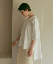ReNorm | ラウンドヘムルーズシルエットTシャツ(Tシャツ/カットソー)