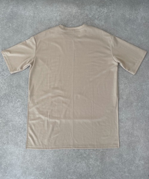 ReNorm（リノーム）の「ラウンドヘムルーズシルエットTシャツ（Tシャツ/カットソー・レディース・ホワイト/ブラック/ピンク/グレイッシュベージュ・フリー）」の18枚目の写真