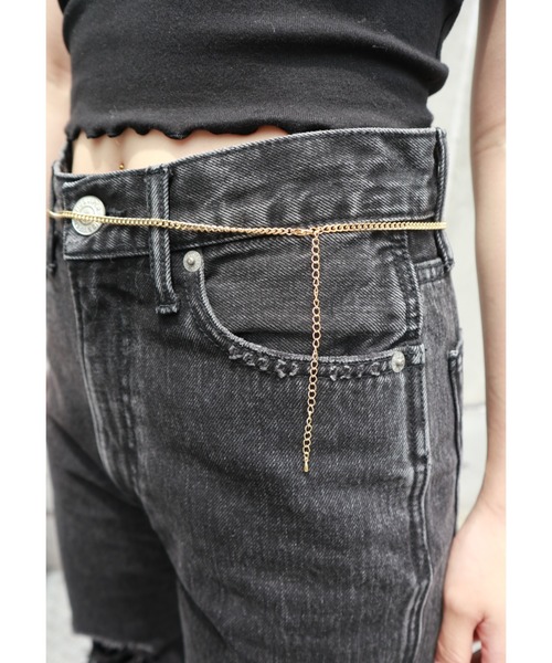 FIG&VIPER（フィグアンドバイパー）の「シンプルボディーチェーン（ネックレス・レディース・シルバー/ゴールド・FREE）」の9枚目の写真