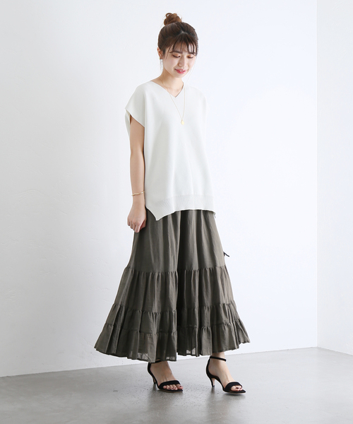 latotalite ティアードスカート セール】《追加》ティアードスカート（スカート）｜La TOTALITE