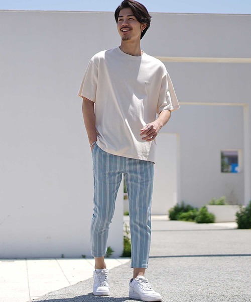 JOKER（ジョーカー）の「【SOMEDIFF】パナマストライプアンクル
