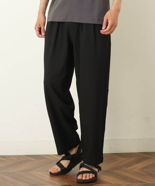 a.v.v（アーヴェヴェ）の「ワンサイズフィットイージーパンツ（その他パンツ・メンズ・ライトブルー/ライトパープル/ブラック/モカ・53）」の2枚目の写真