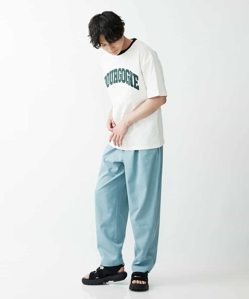 a.v.v（アーヴェヴェ）の「ワンサイズフィットイージーパンツ（その他パンツ・メンズ・ライトブルー/ライトパープル/ブラック/モカ・53）」の10枚目の写真