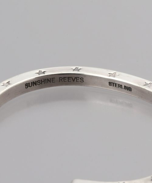 セール】SUNSHINE REEVES SQUARE BANGLE - SIDE STAR（ブレスレット