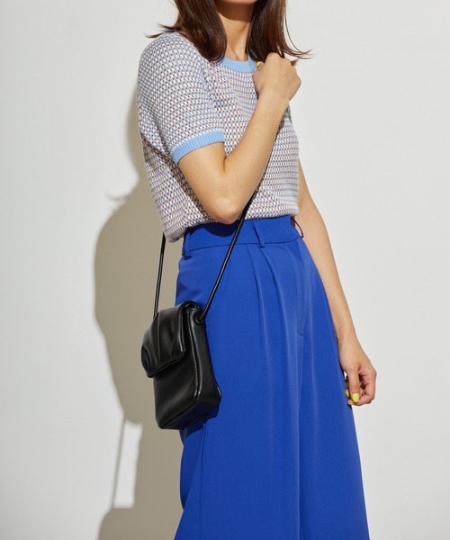 L.H.P（エルエイチピー）の「courage/クラージュ/ミニショルダーバッグ（ショルダーバッグ・レディース・ブラック/グレー/イエロー/ミント・F）」の13枚目の写真