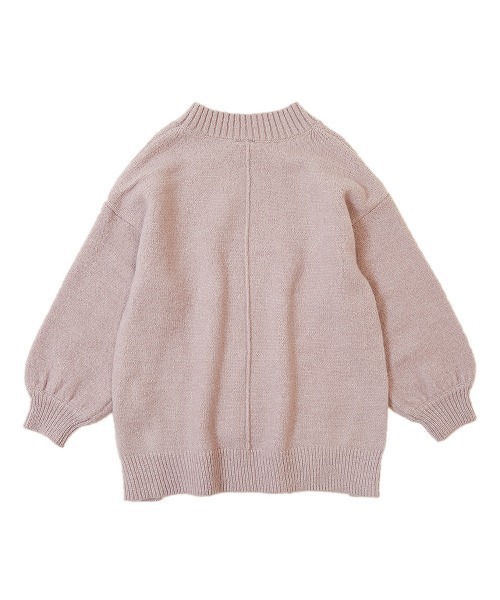 devirock（デビロック）の「洗える もちもちニット モックネックセーター（ニット/セーター・キッズ・パープル系その他/グレー系その他/杢グレー/ブルー系その他・160cm/140cm/130cm/150cm/100cm/120cm/110cm）」の13枚目の写真