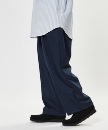 EDIFICE | 【LA BOUCLE / ラブークル】2タック HUGEASY T/C ツイル イージーパンツ(その他パンツ)