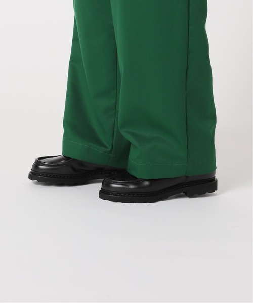 EDIFICE(エディフィス)の「【LA BOUCLE / ラブークル】2タック HUGEASY T/C ツイル イージーパンツ(その他パンツ・メンズ・ナチュラル/ブラウン/グリーン/ネイビー/イエロー・2/1)」の9枚目の写真