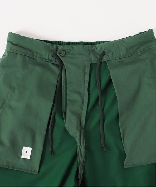 EDIFICE(エディフィス)の「【LA BOUCLE / ラブークル】2タック HUGEASY T/C ツイル イージーパンツ(その他パンツ・メンズ・ナチュラル/ブラウン/グリーン/ネイビー/イエロー・2/1)」の14枚目の写真