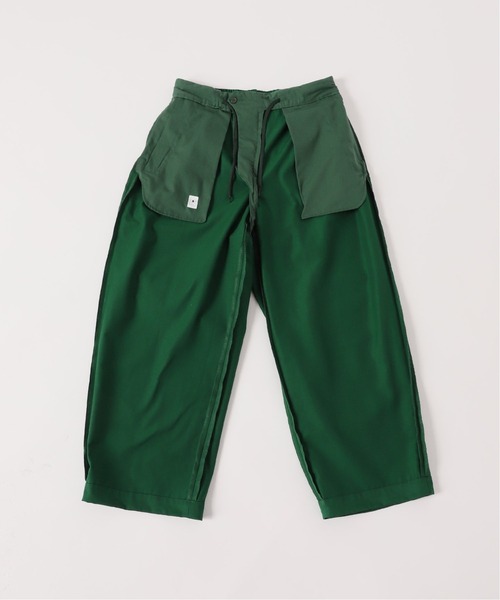 EDIFICE(エディフィス)の「【LA BOUCLE / ラブークル】2タック HUGEASY T/C ツイル イージーパンツ(その他パンツ・メンズ・ナチュラル/ブラウン/グリーン/ネイビー/イエロー・2/1)」の19枚目の写真