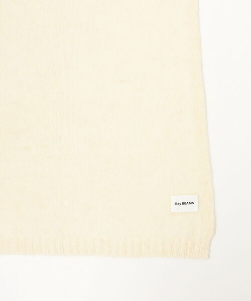 Ray BEAMS(レイビームス)の「Ray BEAMS / アルパカ ニット ストール(ストール/ショール・レディース・ブラウン/オフホワイト・ONE SIZE)」の14枚目の写真
